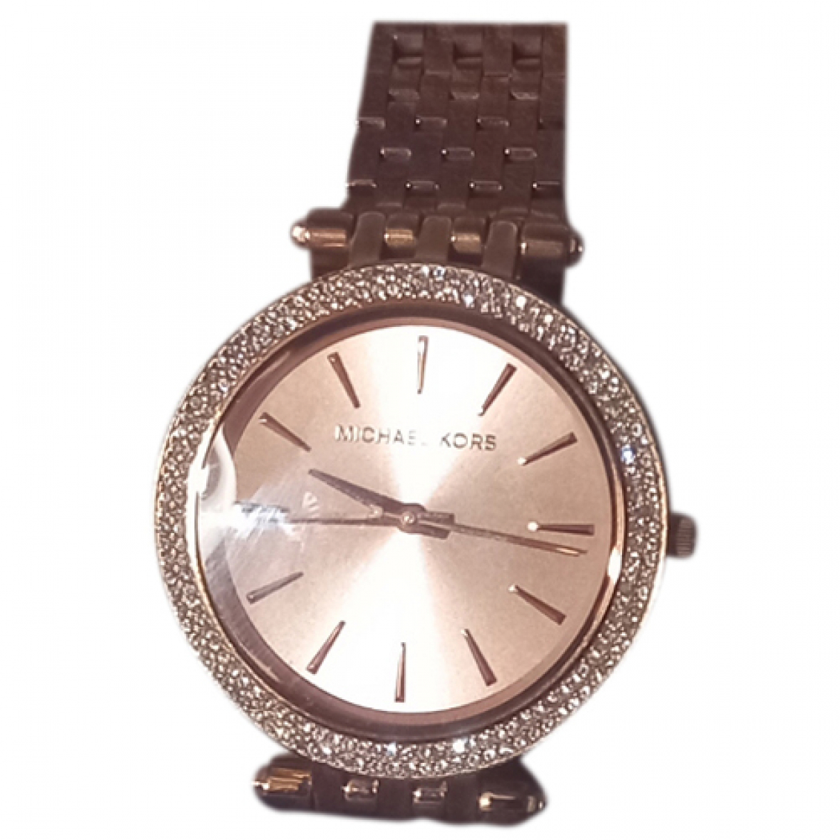 Pink gold watch Michael Kors Pink in 